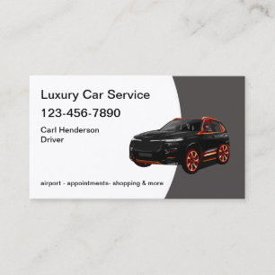 Klasse Taxi Visitenkarte