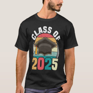 Klasse Vintager 25 Grad Schulabschluss T-Shirt