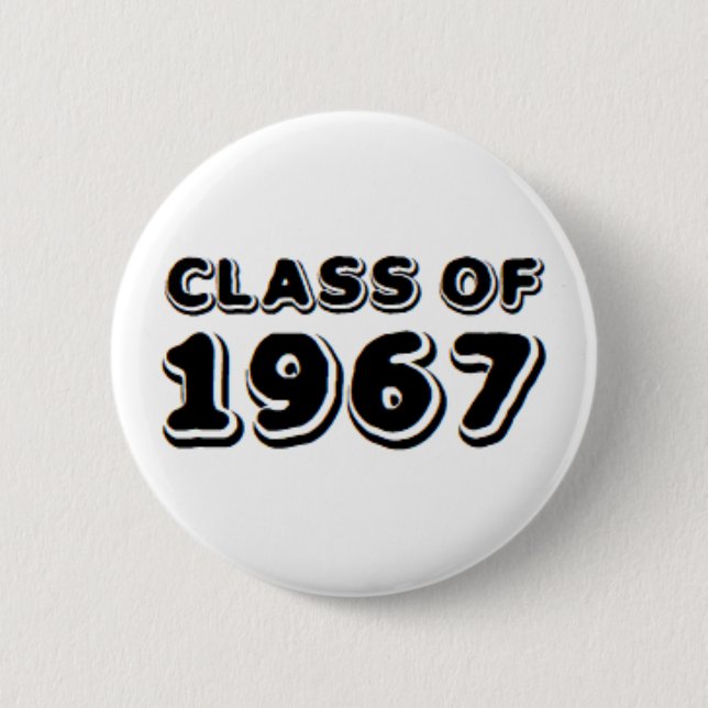 Klasse von 1967 button (Vorderseite)