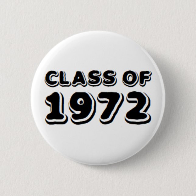 Klasse von 1972 button (Vorderseite)