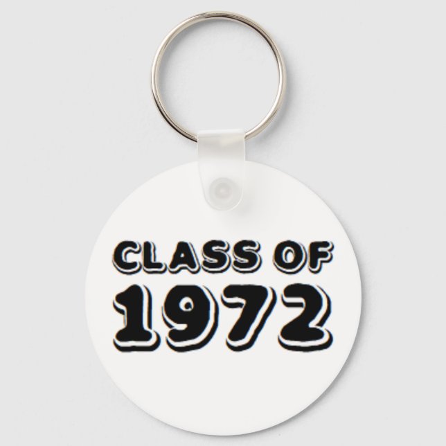 Klasse von 1972 schlüsselanhänger (Vorderseite)