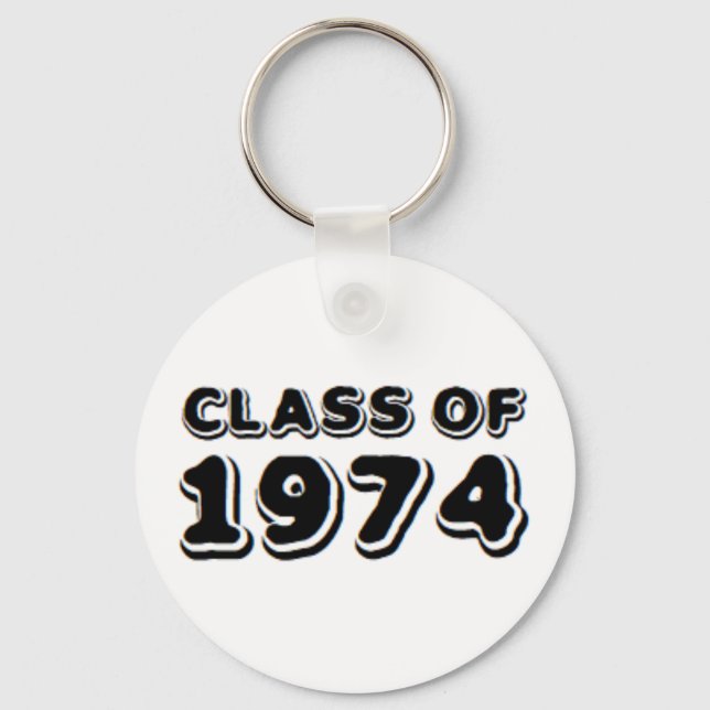 Klasse von 1974 schlüsselanhänger (Vorderseite)