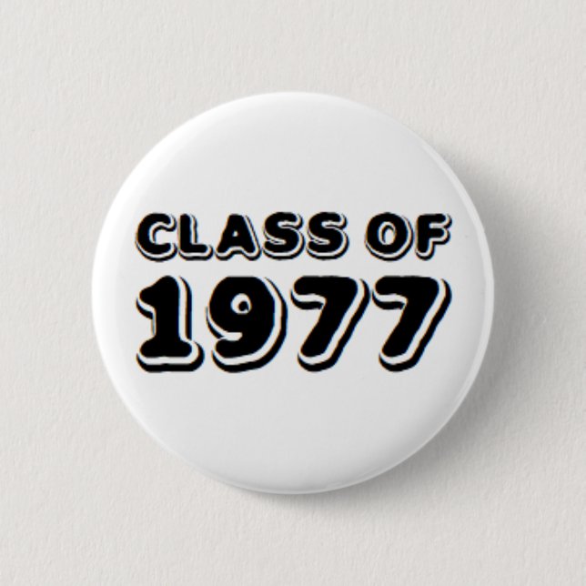 Klasse von 1977 button (Vorderseite)