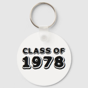 Klasse von 1978 schlüsselanhänger