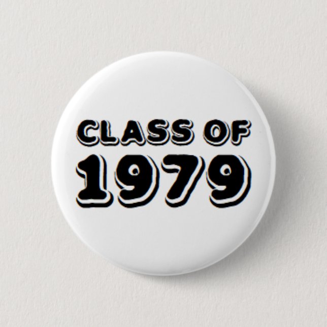 Klasse von 1979 button (Vorderseite)