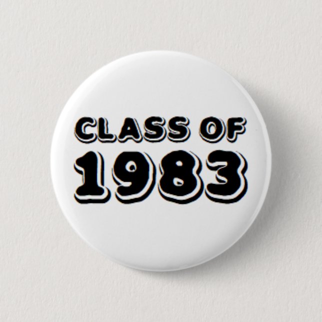 Klasse von 1983 button (Vorderseite)