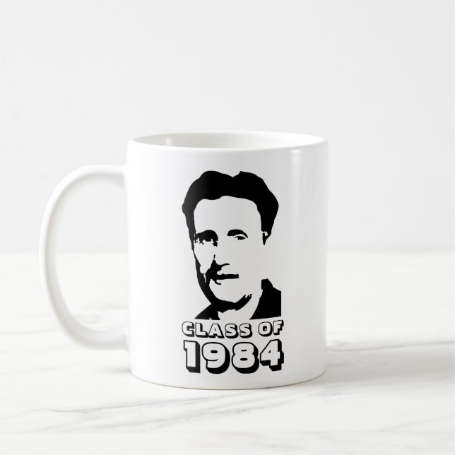 Klasse von 1984 (George Orwell) Kaffeetasse (Links)