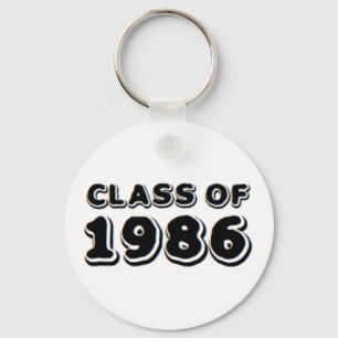 Klasse von 1986 schlüsselanhänger