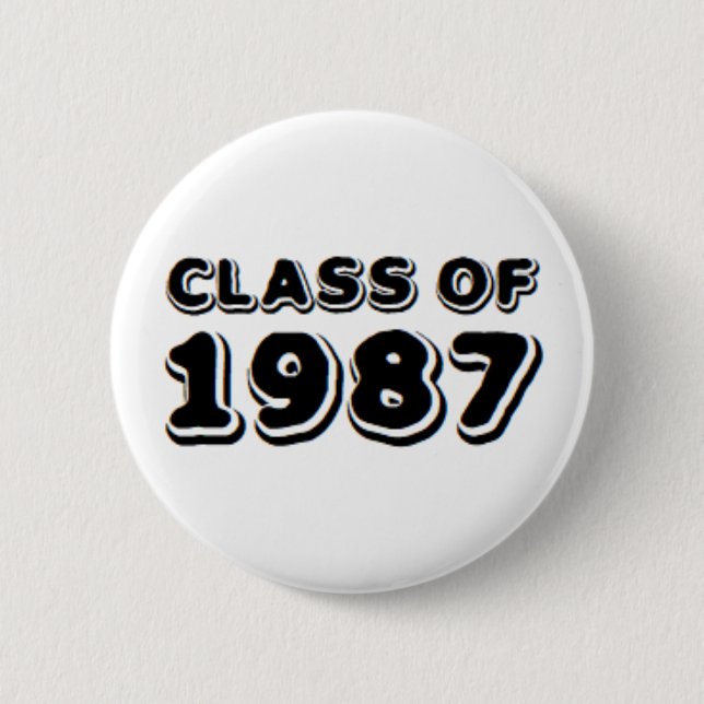 Klasse von 1987 button (Vorderseite)