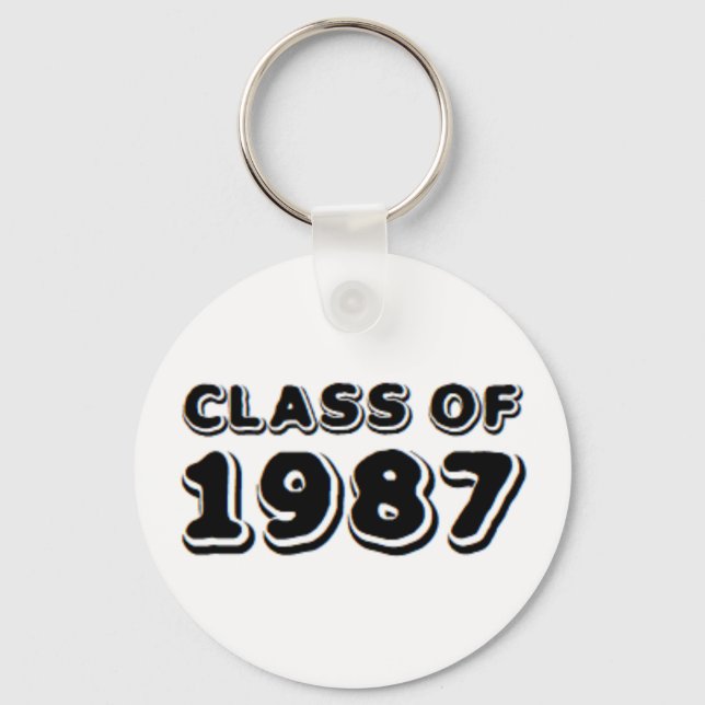 Klasse von 1987 schlüsselanhänger (Vorderseite)