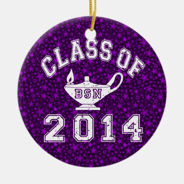Klasse von 2014 BSN Keramikornament (Vorne)