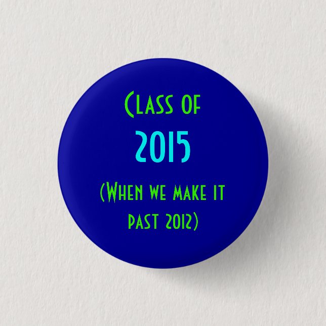 Klasse von 2015 button (Vorderseite)