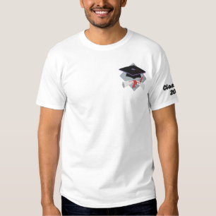 Klasse von 201x mit Diplom gesticktem Shirt