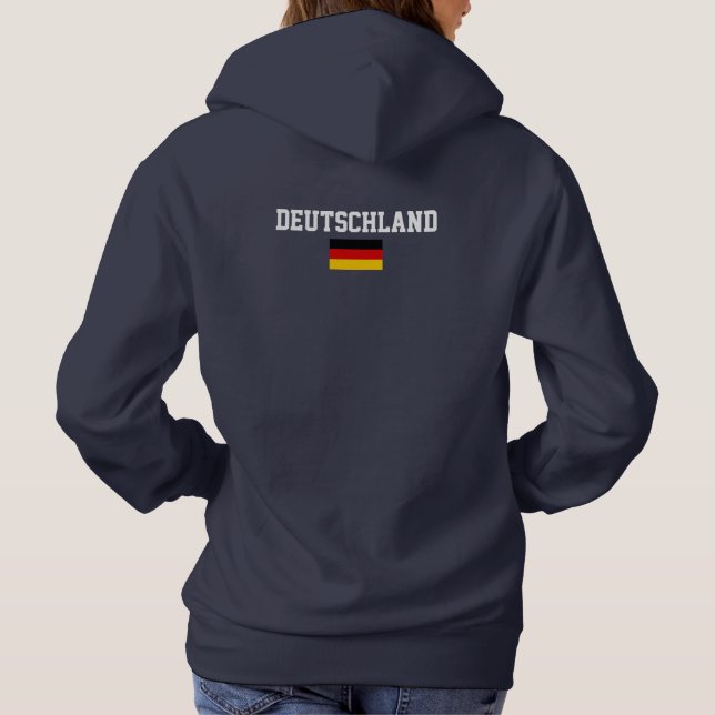 Klasse von 2020 Ihr Land und Flagge Hoodie (Rückseite)