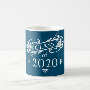 Klasse von 2020 kundenspezifischem Jahr und von Kaffeetasse