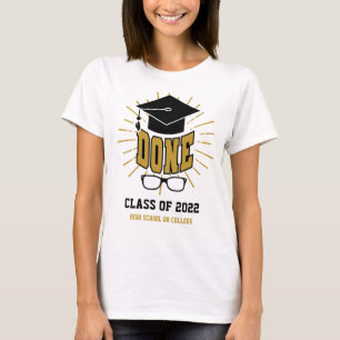 Klasse von 2022 Fertiger Abschluss nach Maß T-Shirt