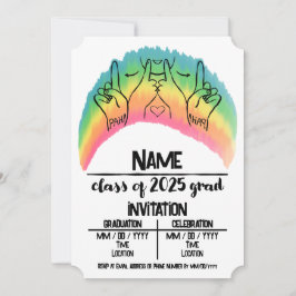 Klasse von 2025 Grad - PAH! Einladung