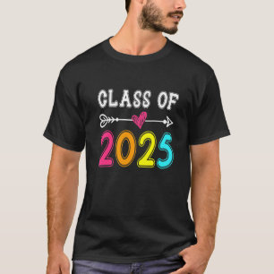 Klasse von 2025 Vorjahr 2025 wächst mit mir Grad T-Shirt