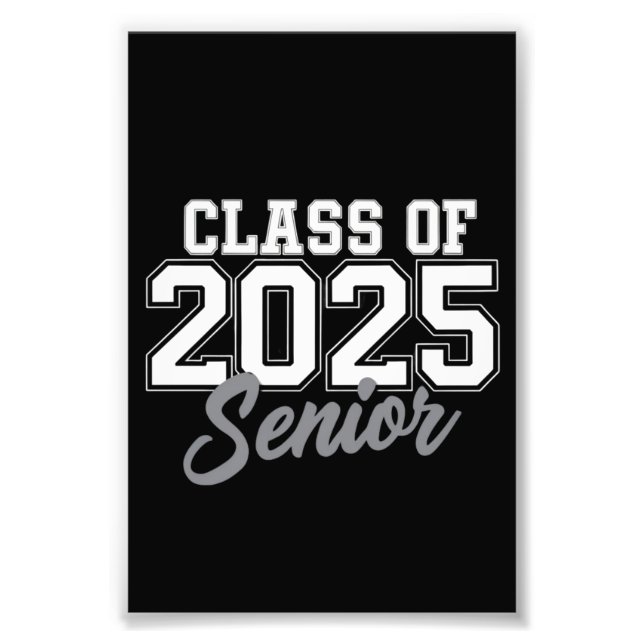 Klasse von 2025 Vorstand bis zur Schule 2025 Vinta Fotodruck (Vorne)