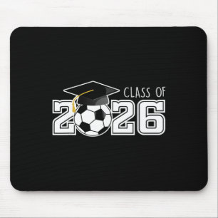 Klasse von 2026 Senior 2026 Fußball Abiturienten Mousepad