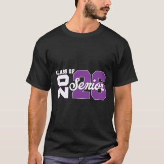 Klasse von 2026 Senior 2026 Zurück zur Schule 2026 T-Shirt