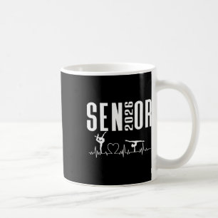 Klasse von 2026 Senioren Turn-Themen-Turner Herzsc Kaffeetasse