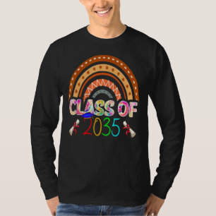 Klasse von 2035 wächst mit meinem Handprint Kinder T-Shirt