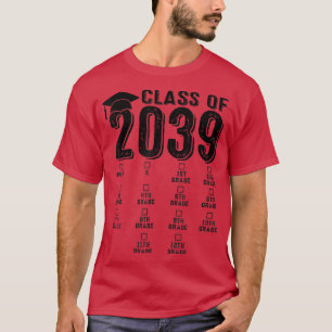 Klasse von 2039 wächst mit mir Kindergarten vor-k T-Shirt