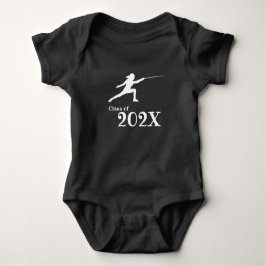 Klasse von 20?? Girl Fencing Team Baby Strampler