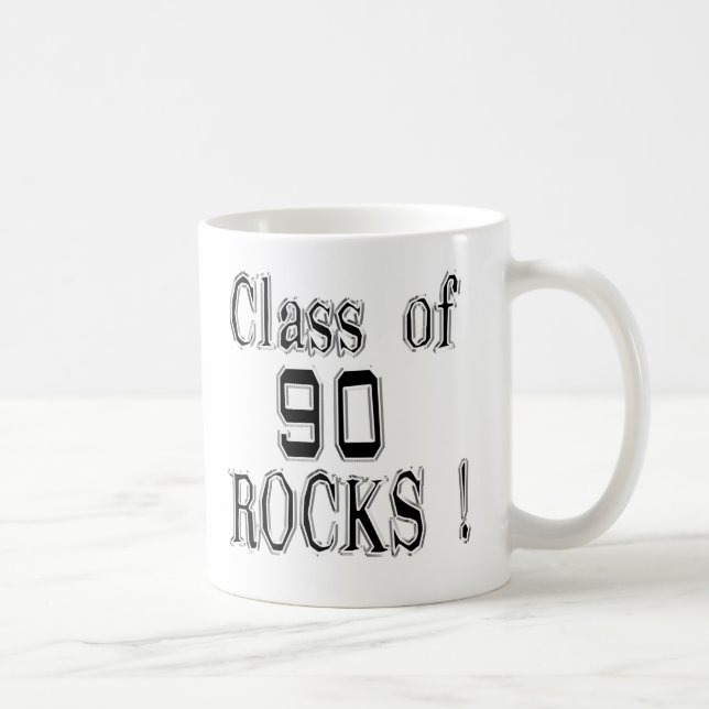 Klasse von '90 Felsen! Tasse (Rechts)