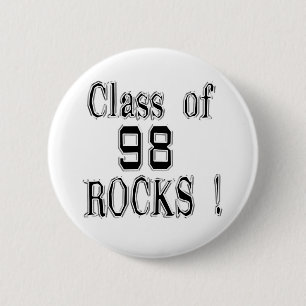 Klasse von '98 Felsen! Knopf Button
