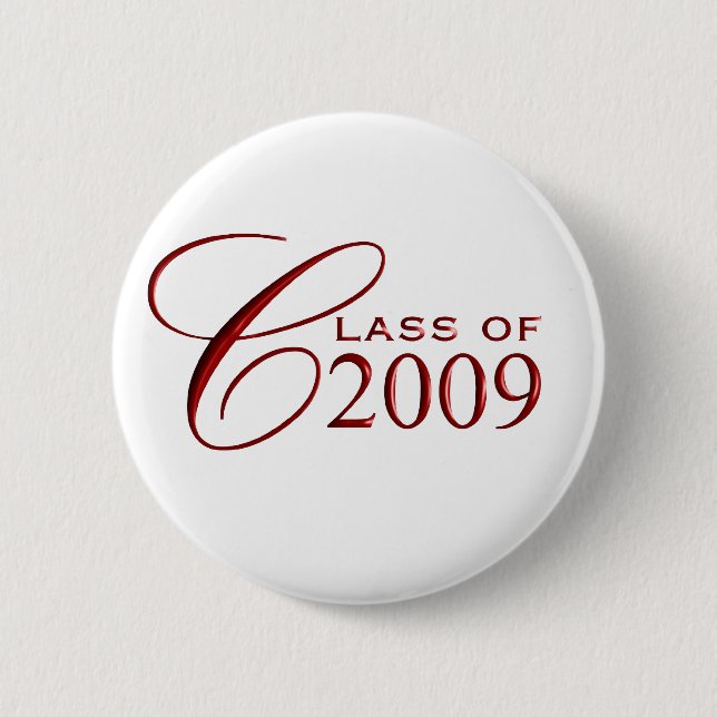 Klasse von Abschluss 2009 Button (Vorderseite)