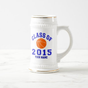 Klasse von Basketball 2015 Bierglas