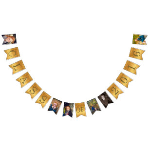 Klasse von Foto-Imitat-Goldfolie 2016 Wimpelkette