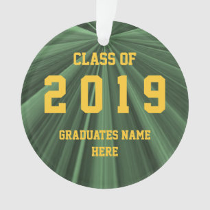 Klasse von Grün 2019 und von Goldverzierung durch Ornament