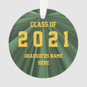Klasse von Grün 2021 und von Goldverzierung durch Ornament