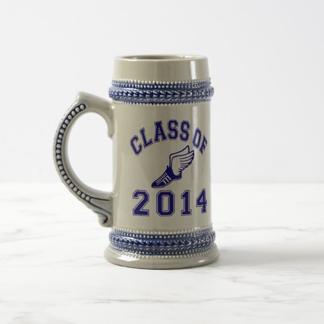 Klasse von Leichtathletik 2014 Bierglas (Links)