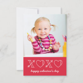 Klasse Xs & Os Valentine - Rose Einladung