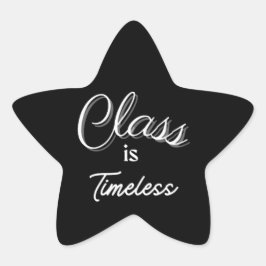 Klasse: Zeitloser Sticker