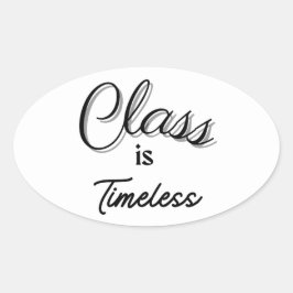 Klasse: Zeitloser Sticker