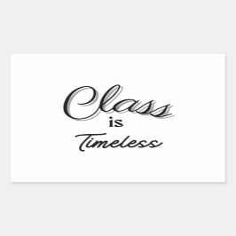 Klasse: Zeitloser Sticker