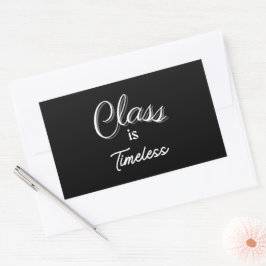 Klasse: Zeitloser Sticker