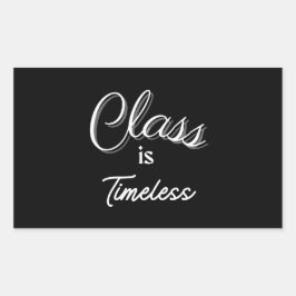 Klasse: Zeitloser Sticker