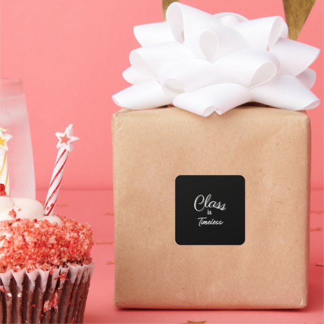 Klasse: Zeitloser Sticker (Party)