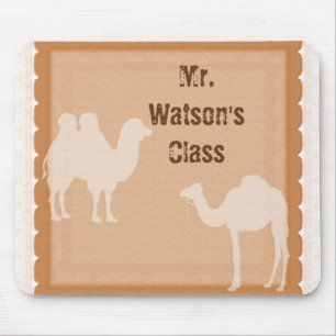 Klassen-Kamel-Bildung unterrichten das Schicksal Mousepad