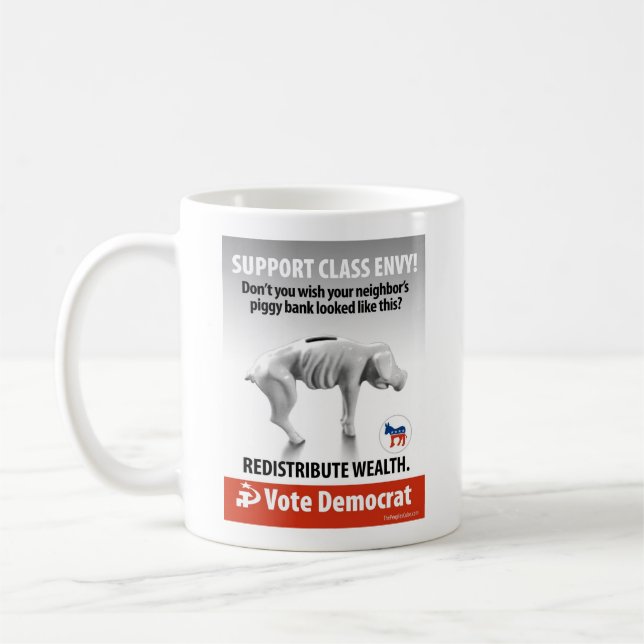 Klassen-Neid - Piggy Bank: Tasse (Links)