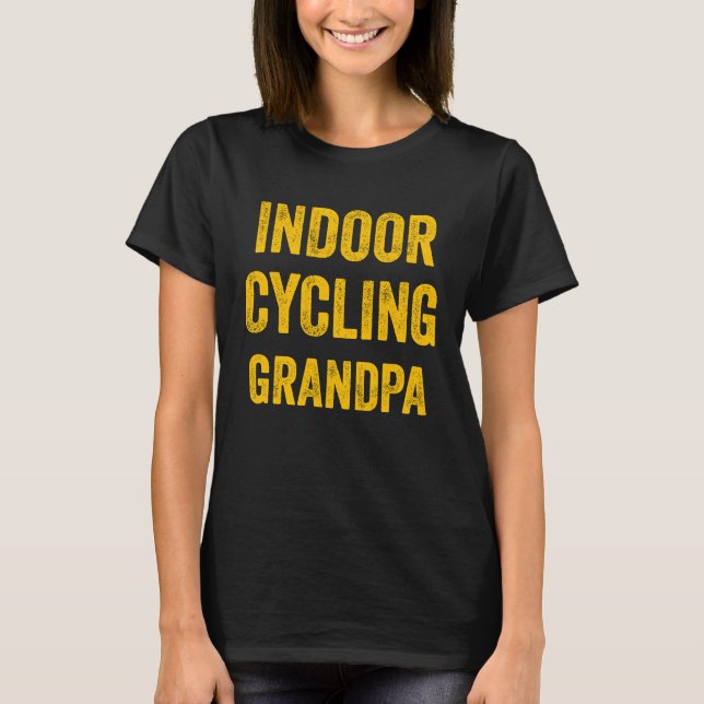 Klassenfahrrad-Training im Innenbereich 1 T-Shirt (Vorderseite)