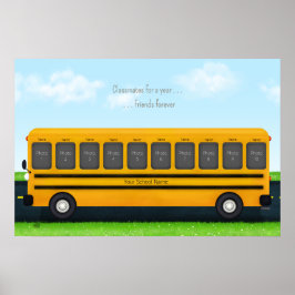 Klassenkameraden für ein Jahr Für ein individuelle Poster