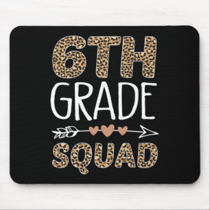 Klassenkameraden Leopard Lehrer Schüler der 6. Kla Mousepad