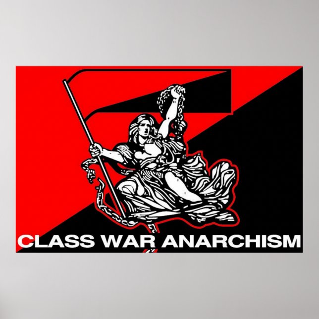 Klassenkampf-Anarchie 1 Plakat (Vorne)